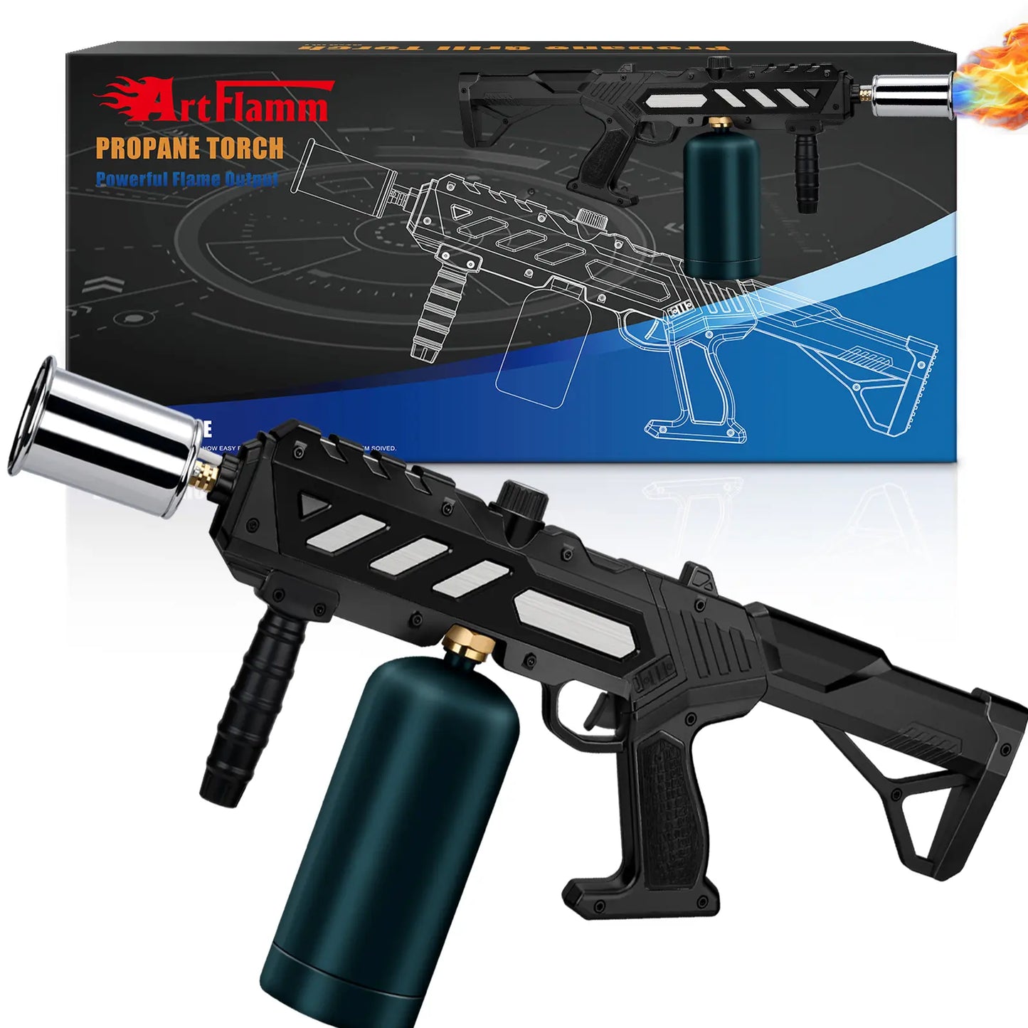 Powerful Propane Torch Gun (Propane Tank Not Included)
