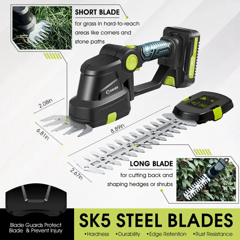 Lumen Saker Cordless Shrub Trimmer
