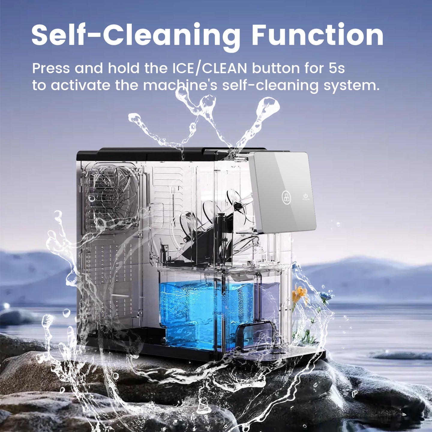 Electactic Silent Nugget Ice Maker